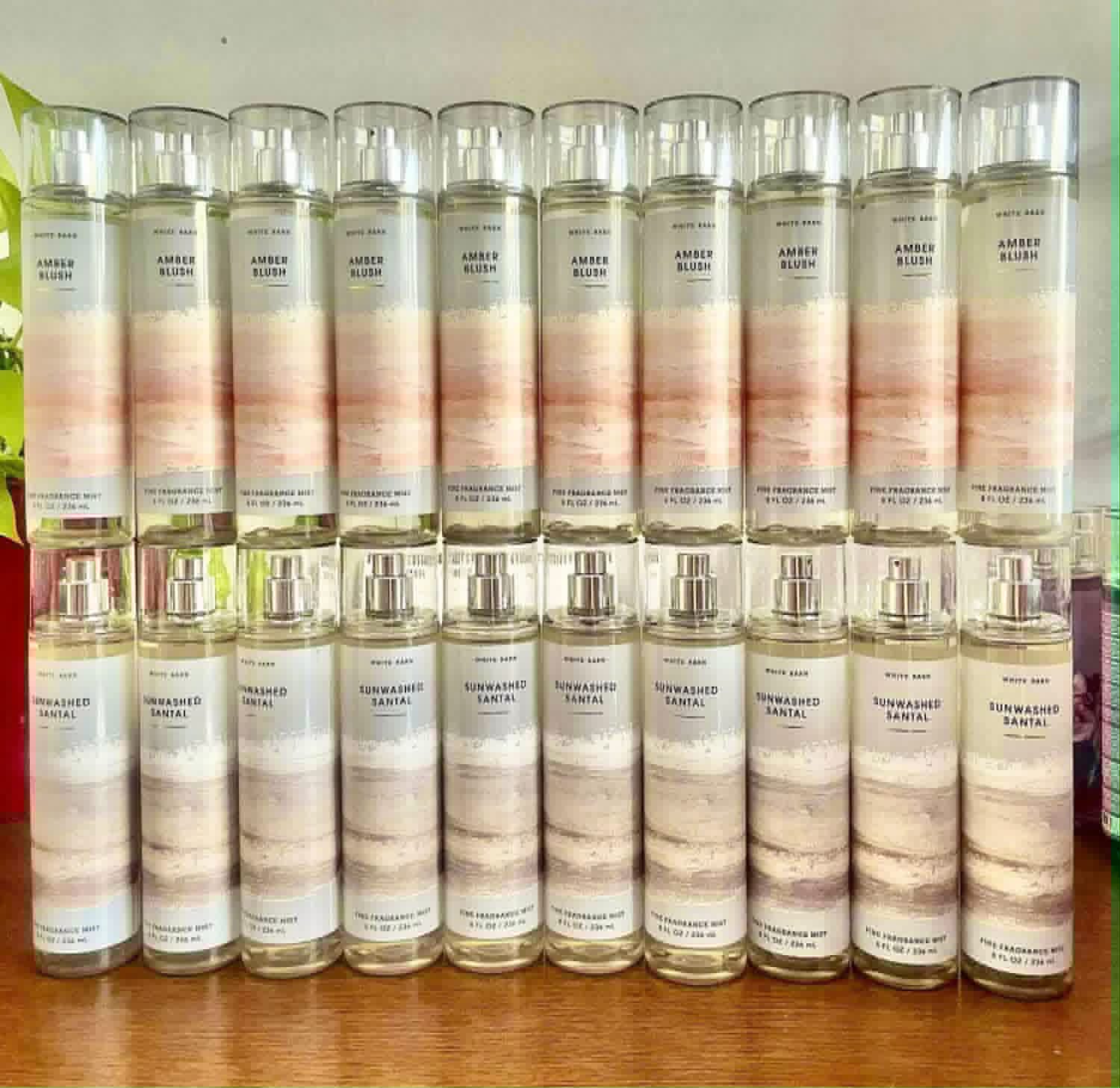 White Barn Fragrance Mist Set – Amber Blush & Sunwashed Santal